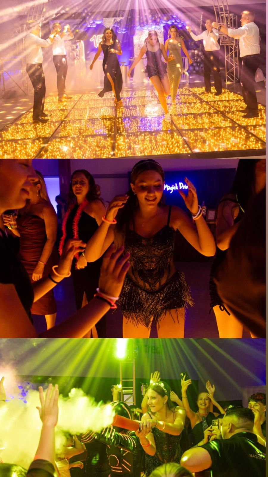 Pista de dança LED